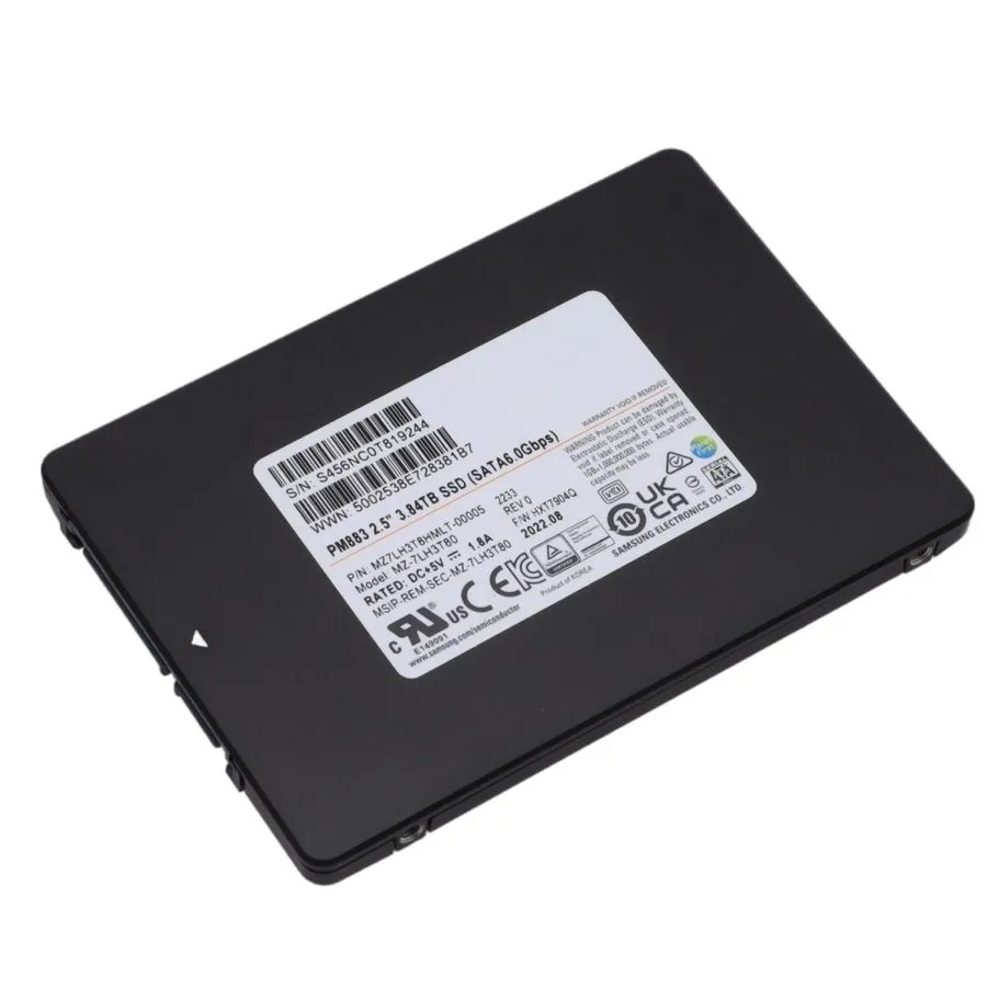 SSD-накопитель MZ-7LH3T80 Samsung PM883 Series 3.84TB 2.5" SATA 6Gb/s SSD MZ7LH3