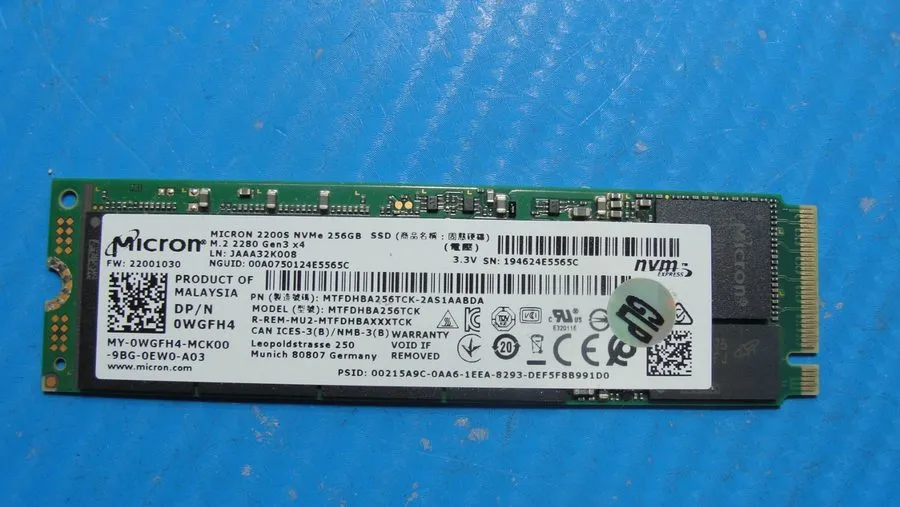 MTFDHBA256TCK-2AS1AABDA