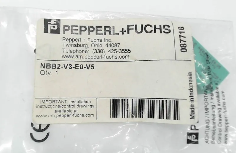 Датчик приближения Pepperl+Fuchs NBB2-V3-E0-V5 Inductive Proximity Sensor 10-30V — фото лота 1