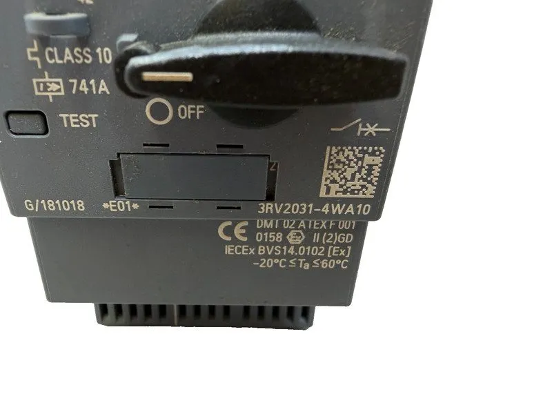 Автоматический выключатель Siemens 3RV2031-4WA10 Motor Protection Circuit Breake