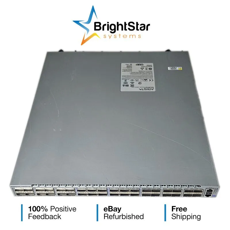 Коммутатор Arista DCS-7280QR-C36-F 24 Port 40GB QSFP+ 12 Port 100GB Front to Bac — фото лота 2
