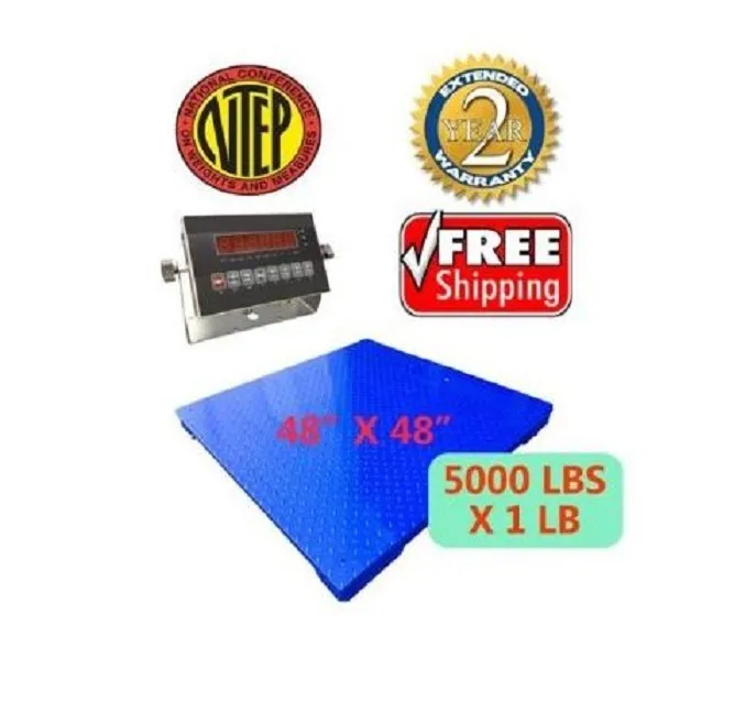 Весы Optima OP-916 Floor Scale/ Heavy Duty Platform 4'X4', 5000X1 LB,Legal