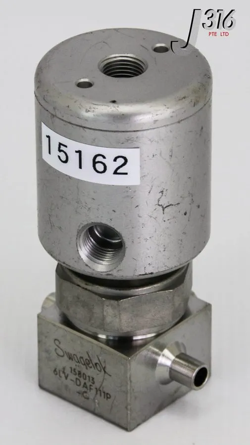 Клапан 15162 SWAGELOK DIAPHRAGM SEALED VALVE 1/4" TBW 6LV-DAF111P-C