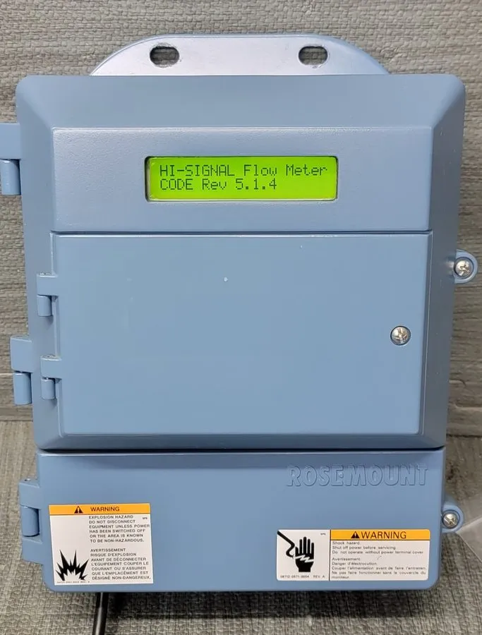 Расходомер Rosemount 8712HR12N0M4 Magnetic Flowmeter Transmitter 115VAC 50/60HZ 