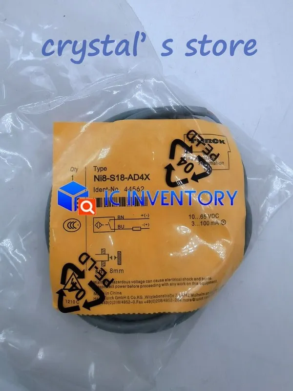 Датчик приближения TURCK proximity switch sensor Ni8-S18-AD4X