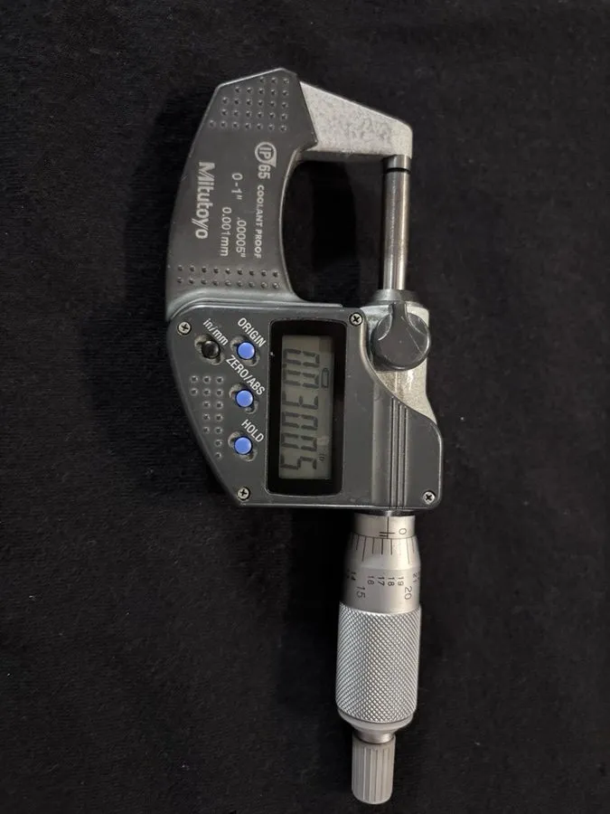 Микрометр Mitutoyo 293-340-30 Digital Micrometer Coolant Proof IP65 0-1" 0.00005