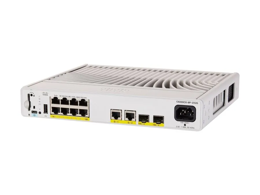 Коммутатор Cisco C9200CX-8P-2X2G-E Switch