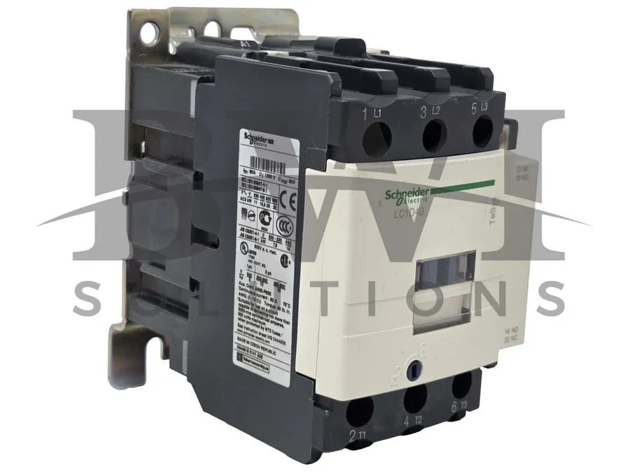 Контактор Schneider Electric LC1D40F7 Contactor TeSys Deca 3P(3NO) 110VAC 40A