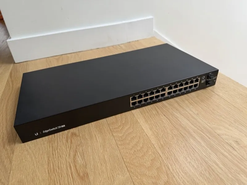 Коммутатор Ubiquiti EdgeSwitch 24 Lite 24-Port Gigabit Rackmount Switch ES-24-Li