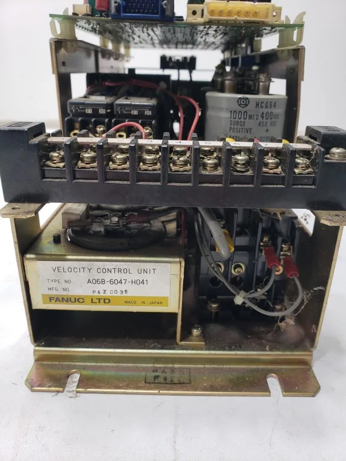 Сервоусилитель FANUC VELOCITY CONTROL UNIT A06B-6047-H041 / A20B-0009-0320/11D — фото лота 1