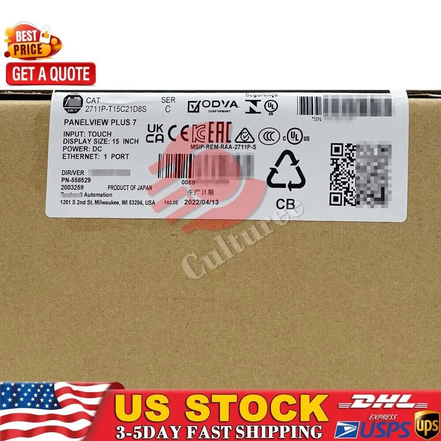 Панель оператора AB2711P-T15C21D8S HNI PanelView Plus 7 Standard Terminal USA
