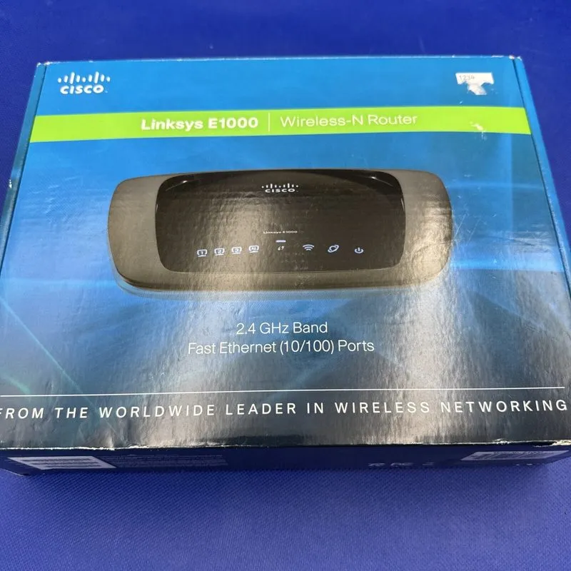 Маршрутизатор Cisco-Linksys E1000 Wireless-N Router 300 Mbps 4-Port 10/100