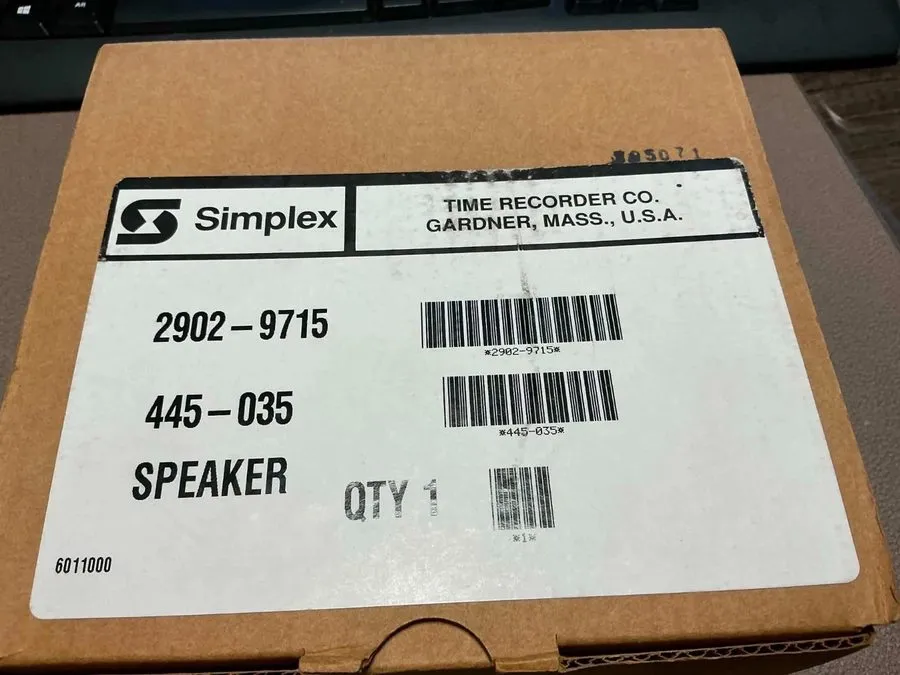 Акустическая система Simplex 2902-9715 Fire Alarm Speaker, 70V, RED — фото лота 1