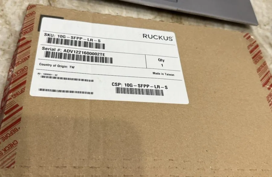 Коммутатор Ruckus 10G-SFPP-LR-S SFP+ Transceiver Module