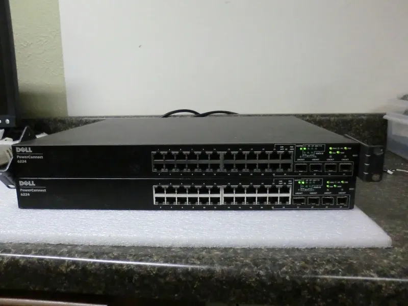 Коммутатор Dell PowerConnect 6224 24-Port Gigabit Managed Switch Rackmount