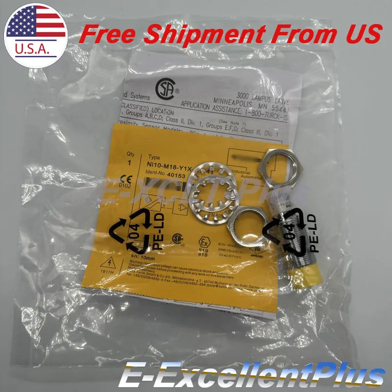 Датчик приближения Turck Proximity Sensor NI10-M18-Y1X-H1141 wx