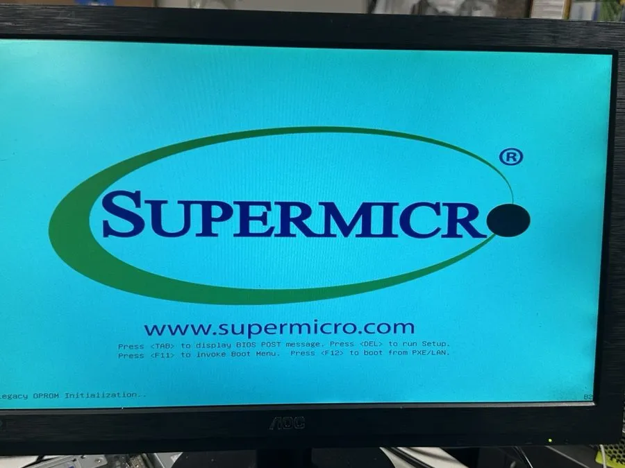 Сервер Supermicro 819U-7 2x Gold 6140 96GB Ram 2x 750w NO HHD — фото лота 1