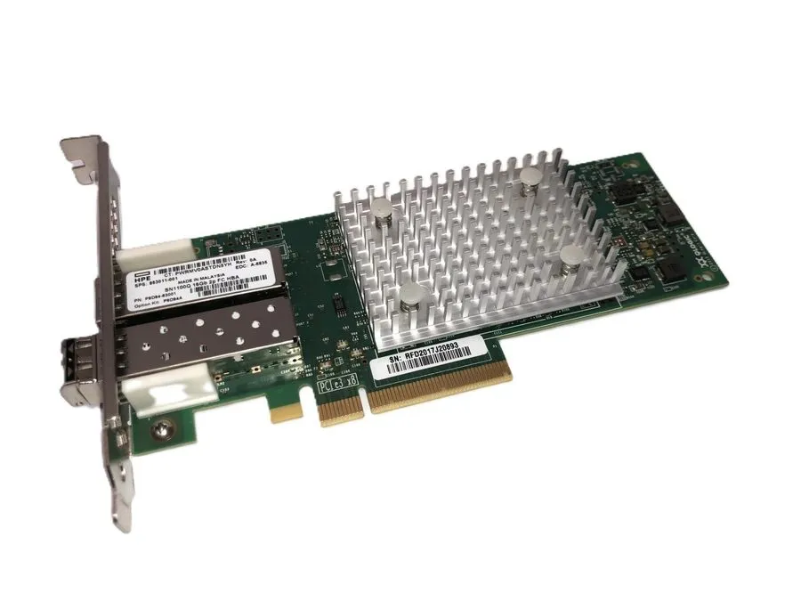 Контроллер HPE QLE2692-HP SN1100Q 16GB Dual 2-Port FC HBA 853011-001 w/ SFP Tran
