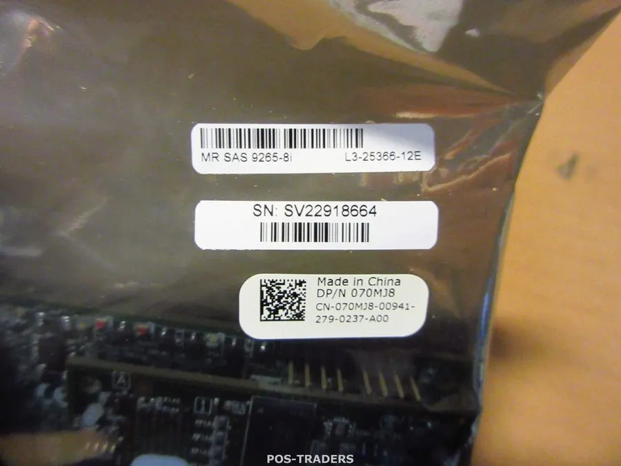 Контроллер LSI MEGARAID SAS 9265-8I 6GB SAS 8-PORT RAID 1GB CONTROLLER CARD NO B