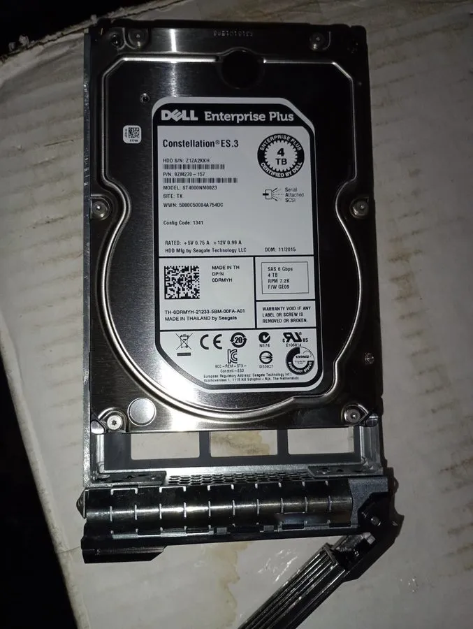 Дисковая полка Dell Compellent SC200 12-Bay 3.5” SAS Expansion Enclosure 48TB (8 — фото лота 1