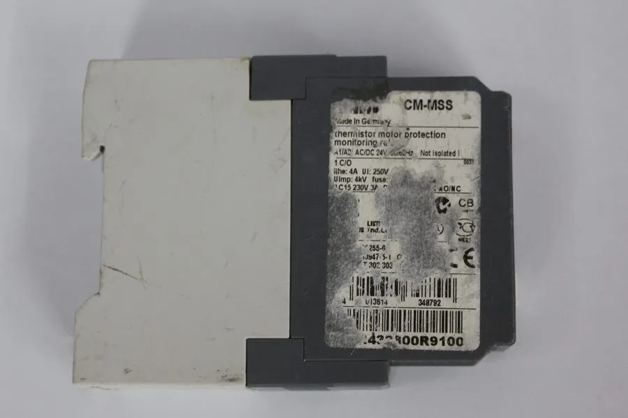 Реле защиты ABB CM-MSS / 1SVR430800R9100 Thermistor Motor Protection Monitoring  — фото лота 2