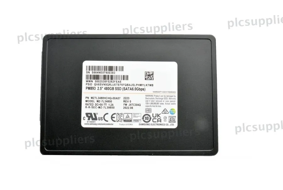 SSD-накопитель Samsung PM893 480GB SSD 2.5" SATA III TLC Solid State Drive MZ7L3