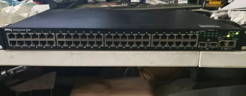 Коммутатор Dell PowerConnect 3548P 48-Port PoE Managed Gigabit Ethernet Switch