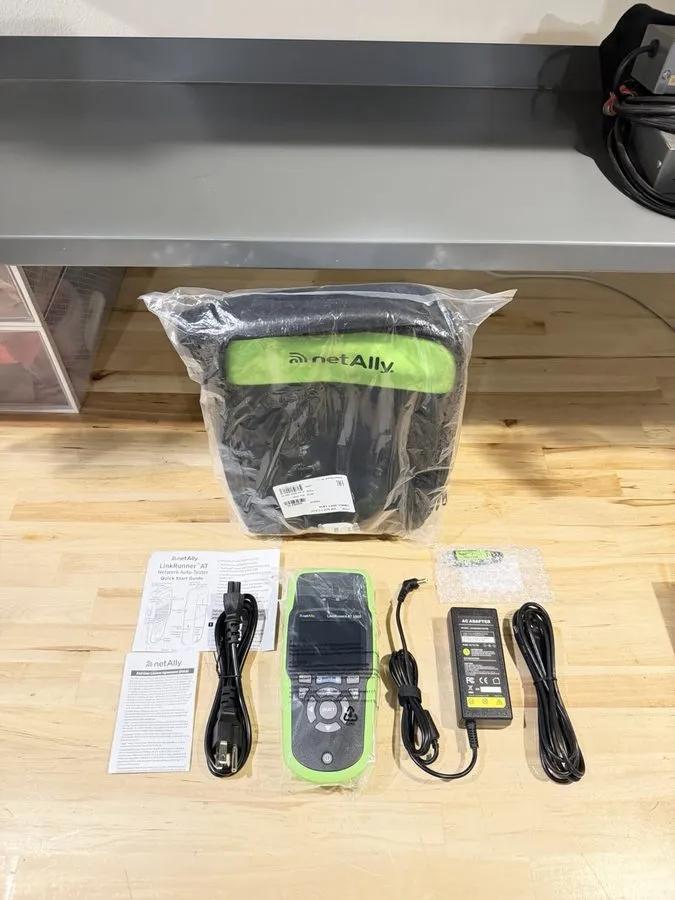 Тестер NetAlly LinkRunner AT 1000 LRAT-1000 Network Auto-Tester w/ Case WireView
