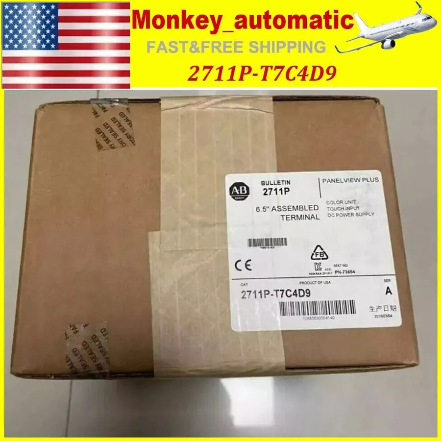 Панель оператора Allen Bradley 2711P-T7C4D9 PanelView Plus 6 700 Color/Touch 6.5