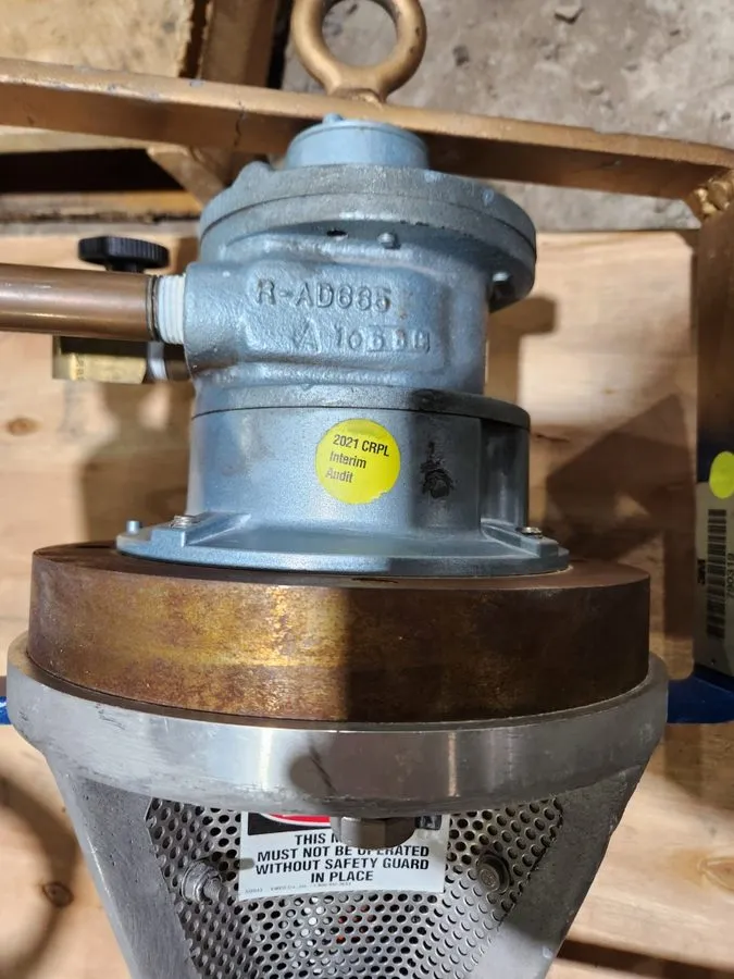 Гомогенизатор Greerco 1-2HR2004 1 1/2 HP high shear emulsifier homogenizer mixer — фото лота 2