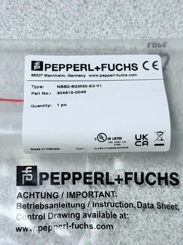 Датчик приближения PEPPERL + FUCHS NBB2-8GM30-E2-V1 Proximity Sensor 52028S