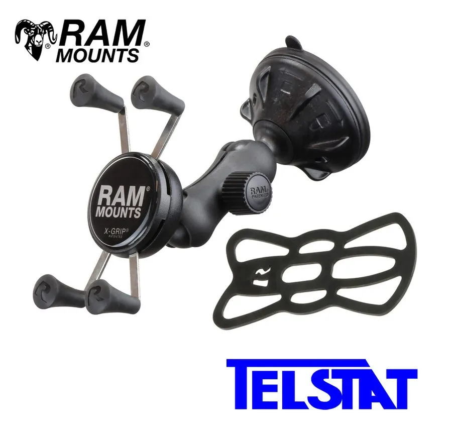 Вакуумная присоска RAM Suction Cup iPhone Samsung Pixel Mount Universal X-Grip R