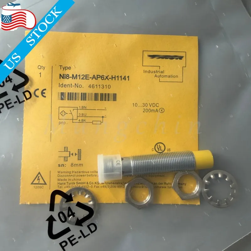 Датчик приближения Turck NI8-M12E-AP6X-H1141 Proximity Sensor 10-30VDC 3717U
