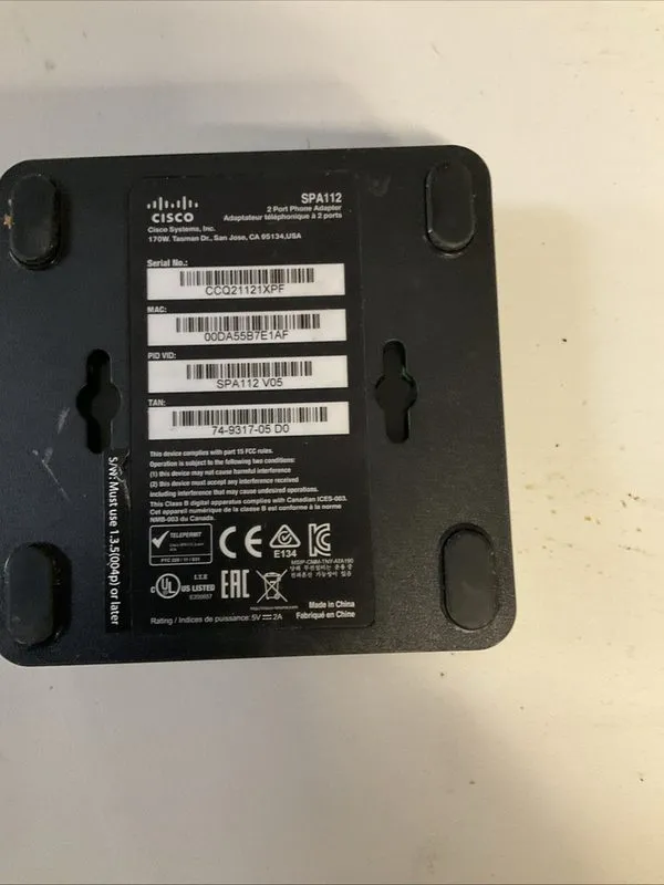 VoIP-шлюз Cisco SPA112 — фото лота 1