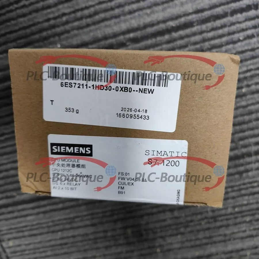 ПЛК Siemens 6ES7211-1HD30-0XB0 1 Year