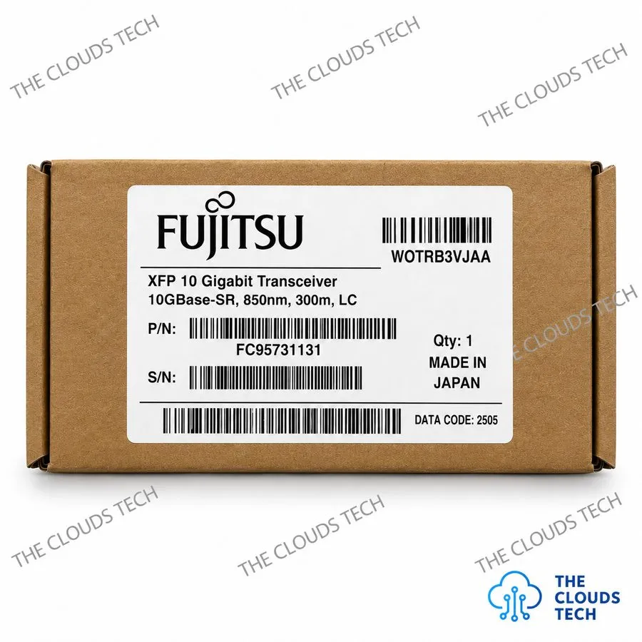 Трансивер Fujitsu FC95731131 10G SFP+ SR Optical Transceiver 300m MMF — фото лота 1