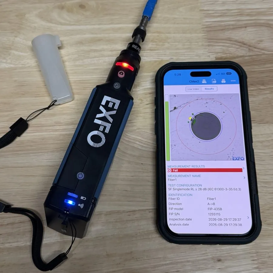 Видеомикроскоп EXFO FIP-435B Wireless Fiber Optic Microscope