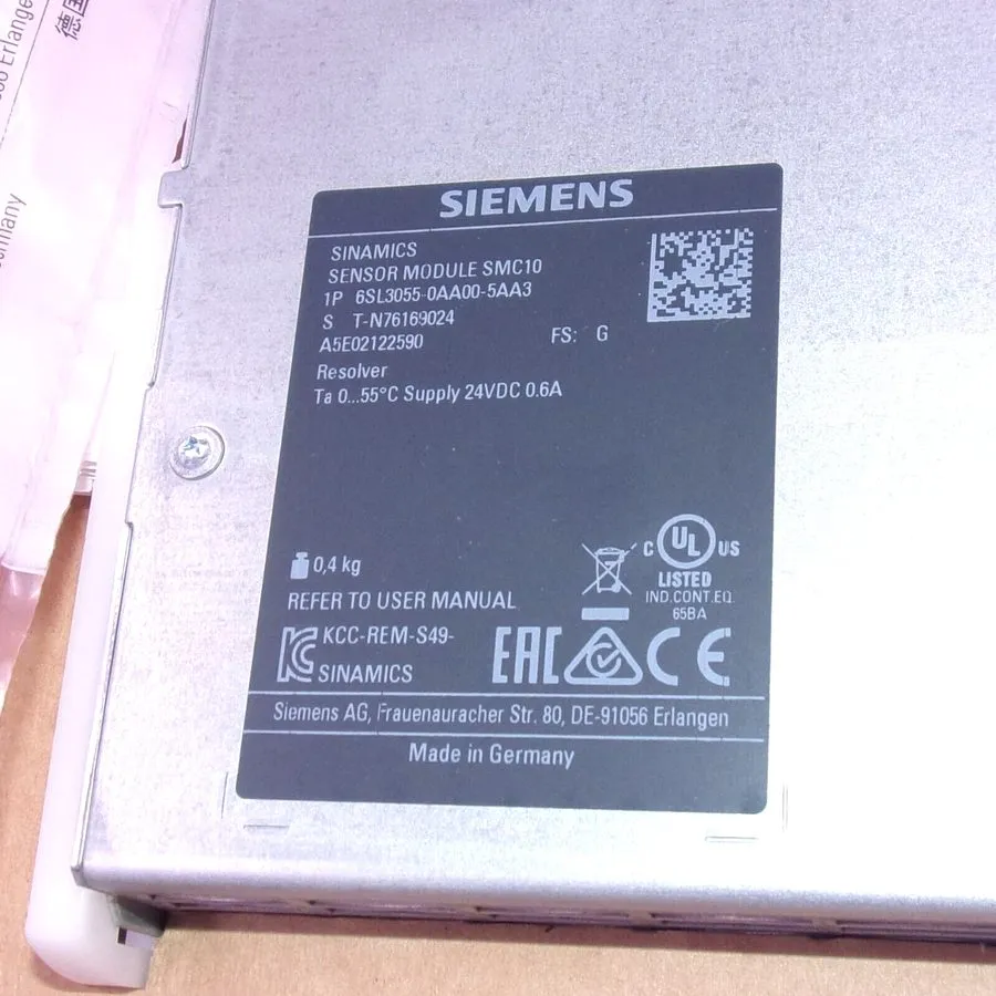 Частотный преобразователь 6SL3055-0AA00-5AA3 Siemens 24VDC Sensor Module Sinamic