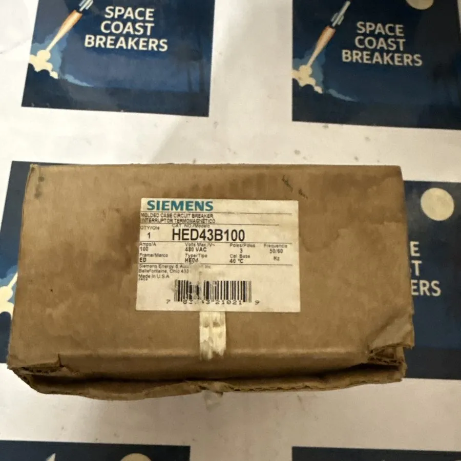 Автоматический выключатель Siemens HED43B030 Sentron Series Circuit Breaker 30A