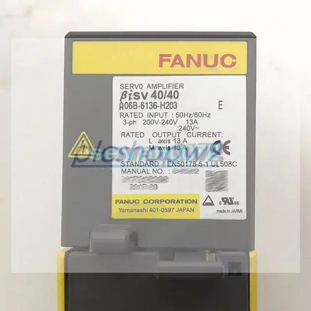 Сервоусилитель Fanuc Servo Drive Amplifier A06B-6136-H203