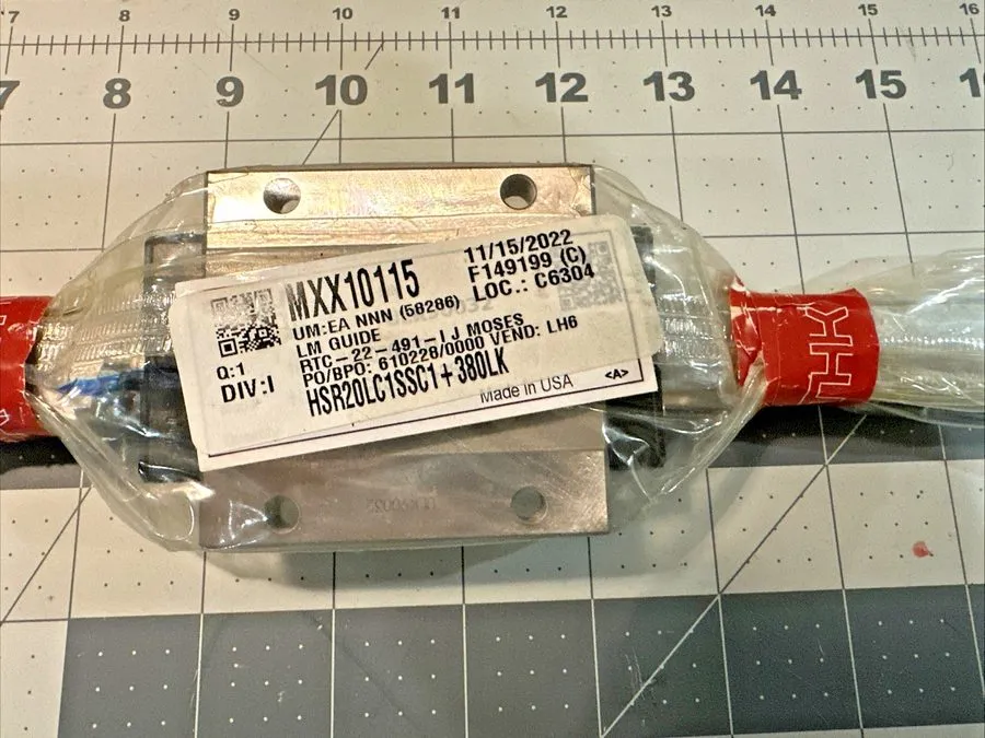 Линейная направляющая THK HSR20LC1SSC1+380LK Linear Guide MXX10115 Set — фото лота 1