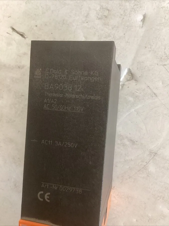 Реле защиты Varimeter BA908312 Thermistor Motor Protection Relay H-959 — фото лота 2