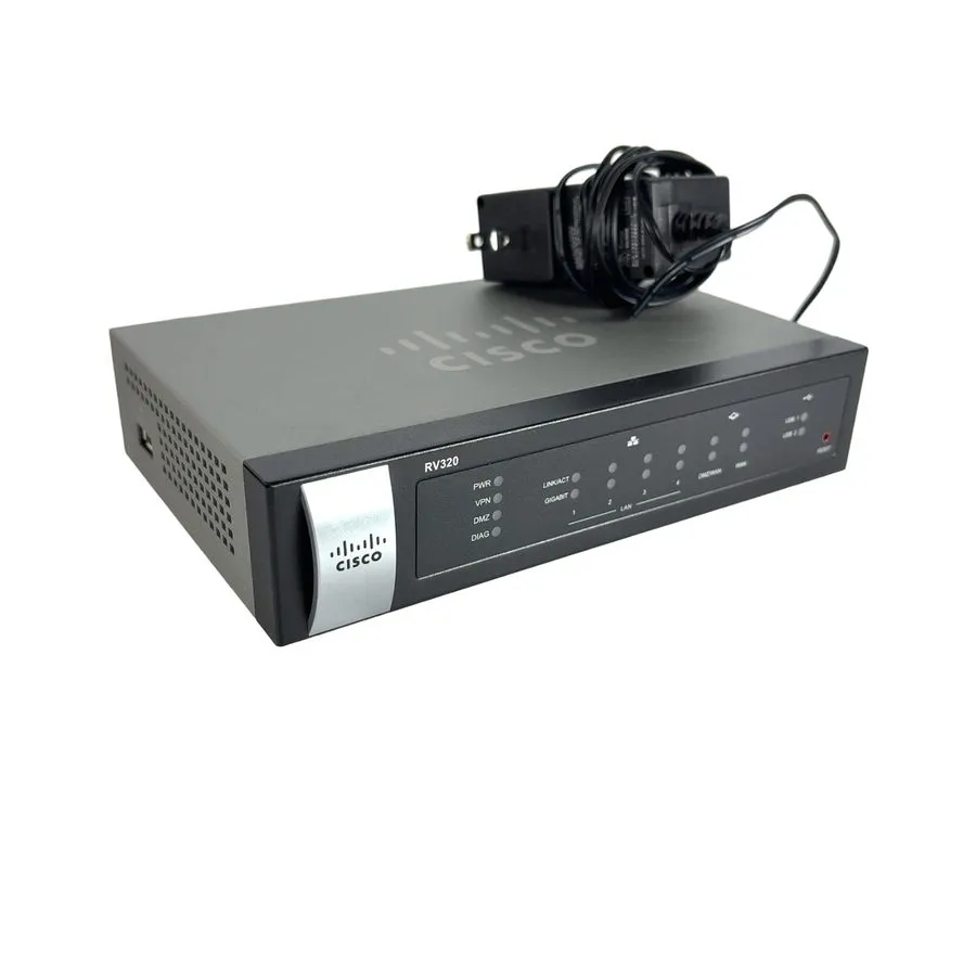 Маршрутизатор Cisco RV320 4-Port Gigabit Dual Wan VPN Security Router