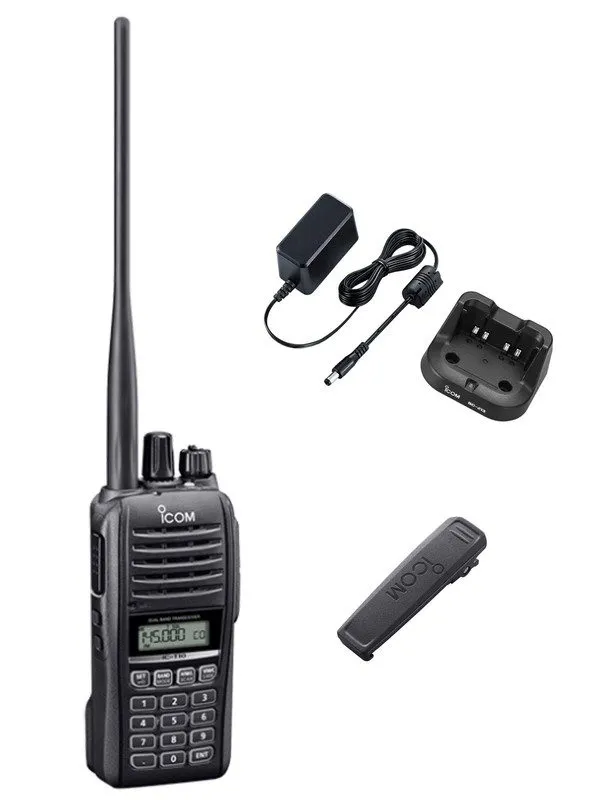 Радиостанция Icom IC-T10 Dual Band VHF UHF Ham Radio Transceiver IP67 Rugged Wat
