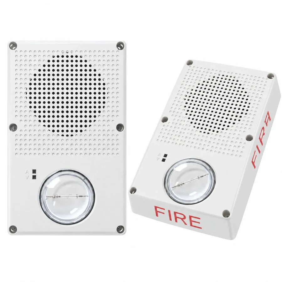Акустическая система EST Edwards WG4WF-SVMC Fire Alarm Outdoor Speaker Strobe Wh — фото лота 2