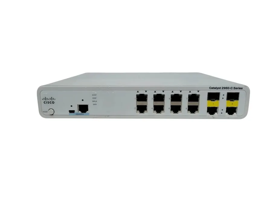 Коммутатор Cisco Catalyst 2960 WS-C2960C-8TC-L 8-Ports Desktop Ethernet Switch