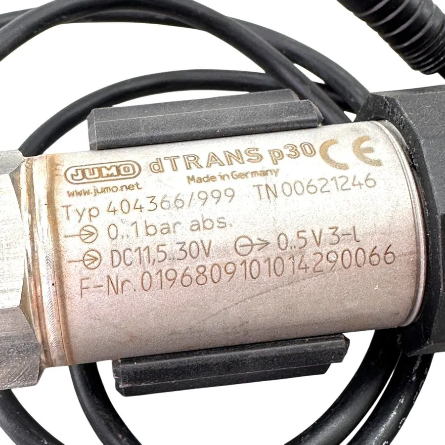 Датчик давления JUMO dTRANS p30 404366/999 Absolute Pressure Transmitter 0-1 Bar — фото лота 2