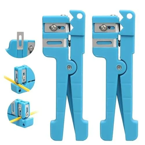 Стриппер Cruiser 45-163 Fiber Optic & Coaxial Cable Stripper Tool (Blue, Alloy S