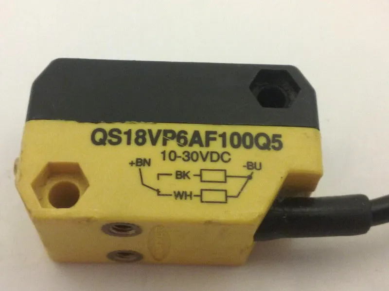 Фотоэлектрический датчик BANNER ENGINEERING QS18VP6AF100Q5 PHOTOELECTRIC SENSOR