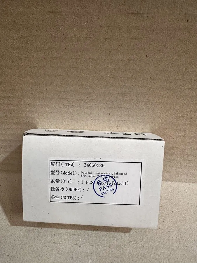 Трансивер Finisar FTLF8519P2BNL-HW 1.25G 850nm 550m Multimode SFP Transceiver